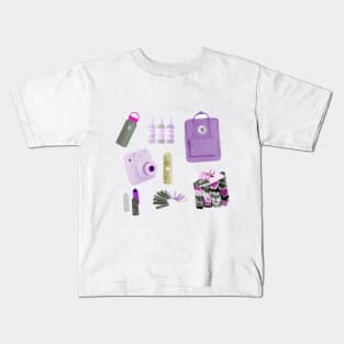 Vsco girl rules Kids T-Shirt